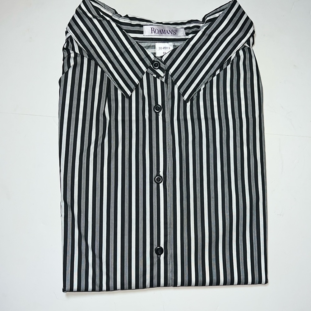 Roaman’s Plus Women’s Long Sleeve New Top 4X